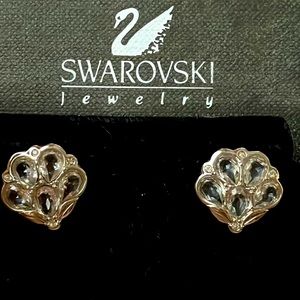 Swarovski Bear Paws pierced Earrings